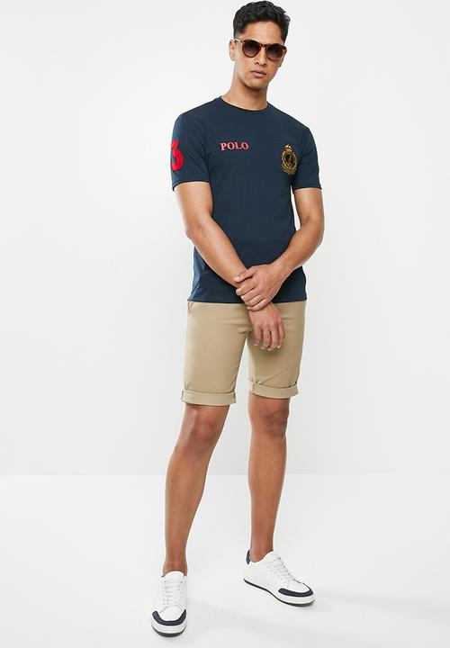 POLO - Marlon equestrian tee - navy