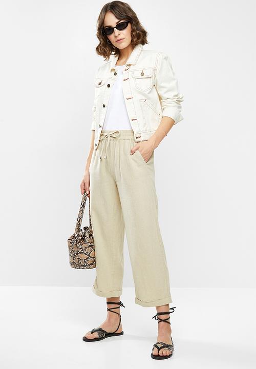 Jacqueline de Yong - Scarlet culotte pants - neutral