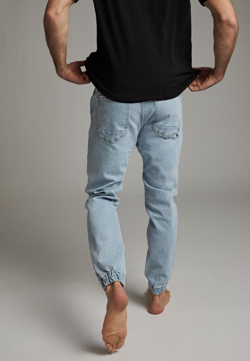 Cotton On - Slim denim jogger - brooklyn blue