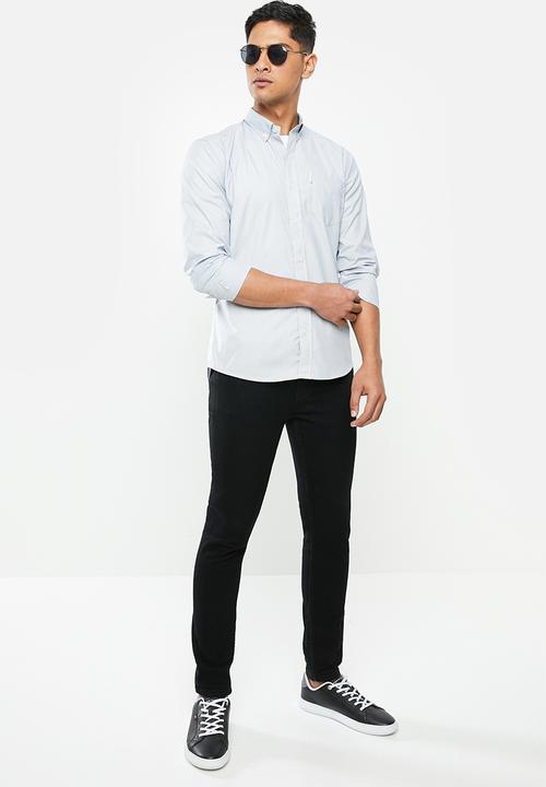 Ben Sherman - Grey hound ls shirt - grey