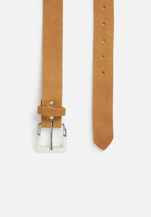 Superbalist - Griffin leather belt - brown 