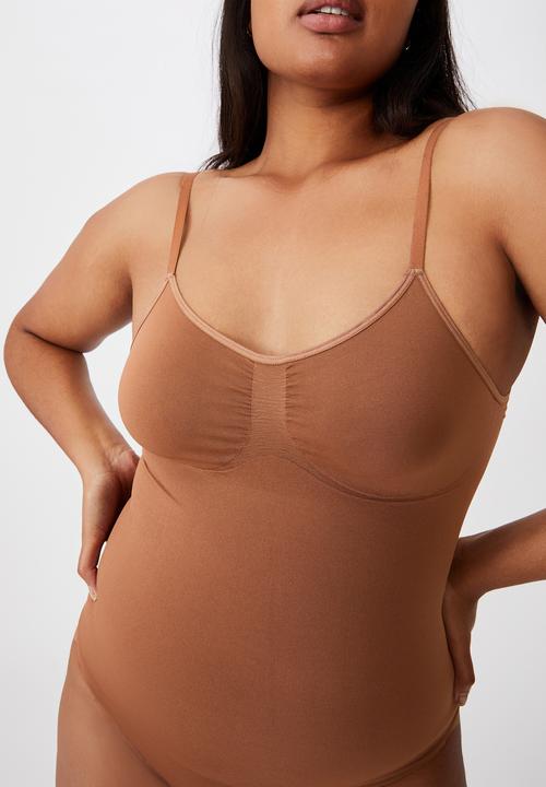 Cotton On - Go figure smooth bodysuit - cappucino