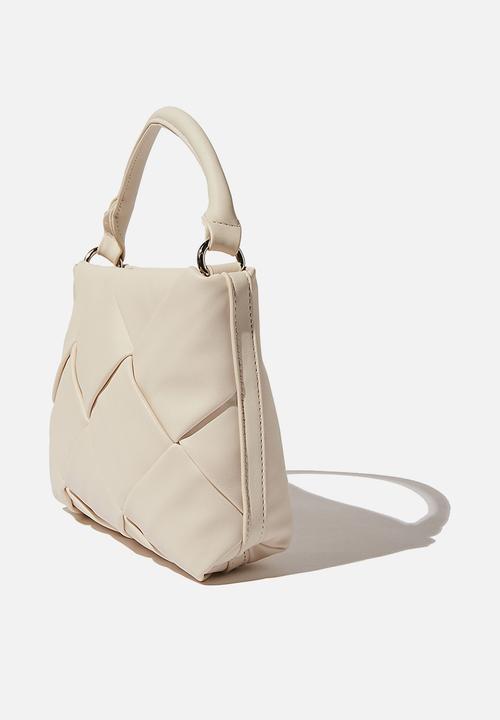 Rubi - Heidi quilted bag - ecru