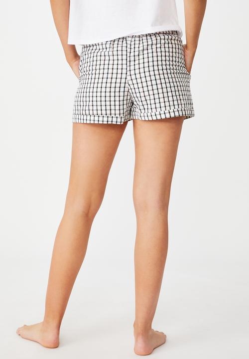 Cotton On - License woven short - rainbow gingham