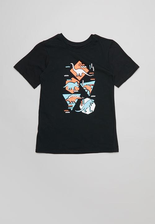 Pop Candy - Boys 2 pack printed tee - black & white