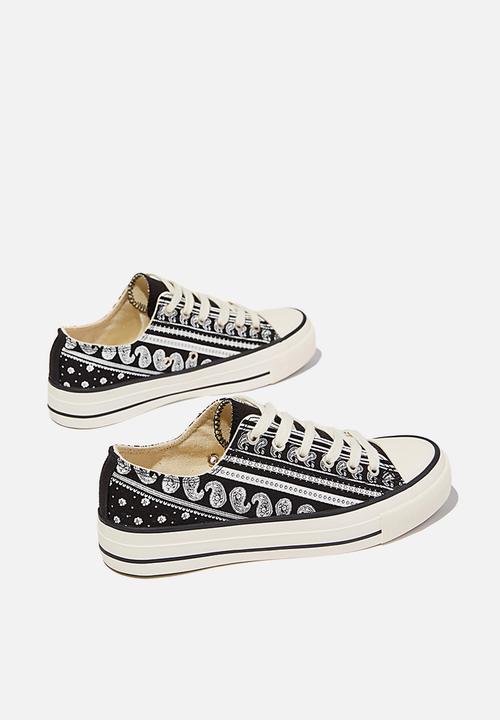 Cotton On - Billie retro low rise - black bandana