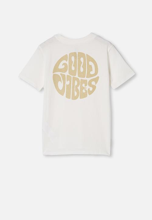 Cotton On - Max skater short sleeve tee - white