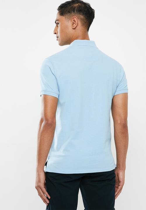 POLO - Carter custom fit pique golfer - blue