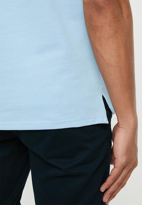 POLO - Carter custom fit pique golfer - blue