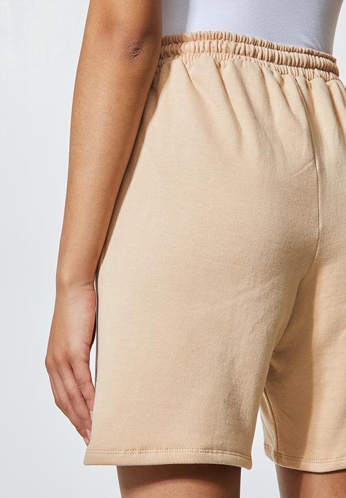 Superbalist - Long jogger shorts - toffee