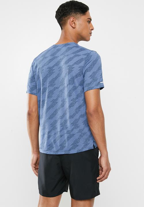 Nike - Milner jac short sleeve tee - deep ocean/royal pulse/reflective silver