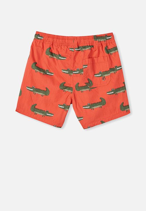 Cotton On - Volly short - red orange