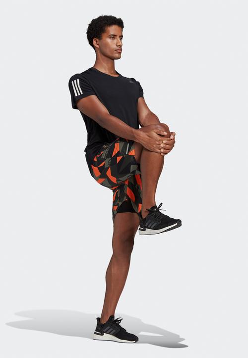 adidas Performance - Run it camo shorts - multi