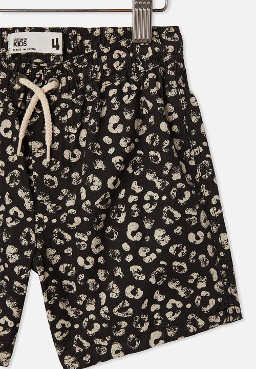 Cotton On - Volly short - leopard print & phantom