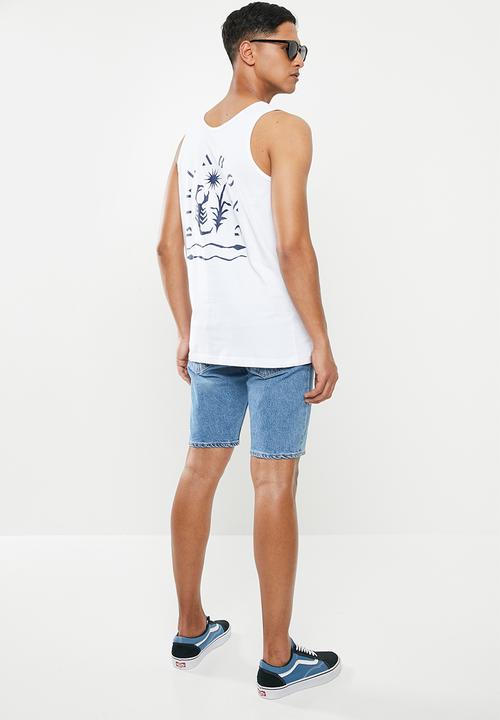 Billabong  - Scorpio singlet - white