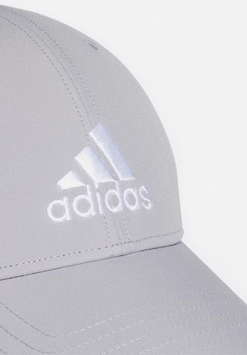 adidas Performance - Baseball cap embroidered - grey & white