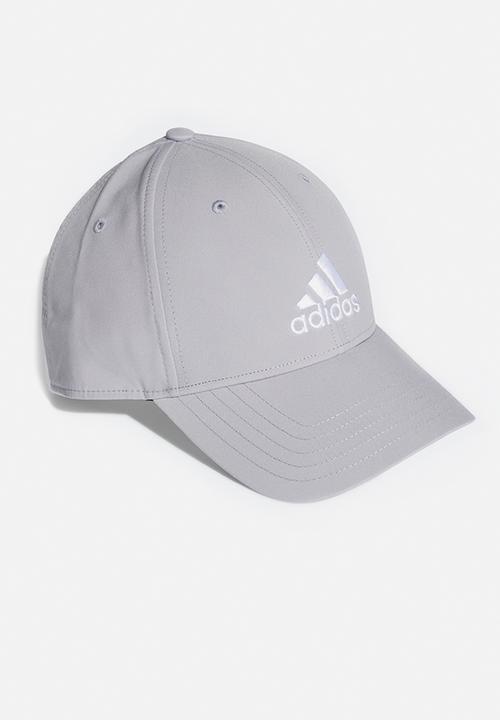 adidas Performance - Baseball cap embroidered - grey & white