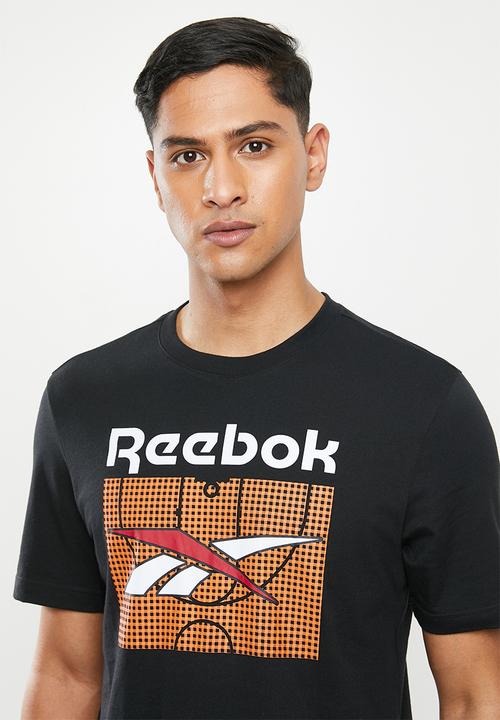 Reebok - Cl gp basketball court tee - black