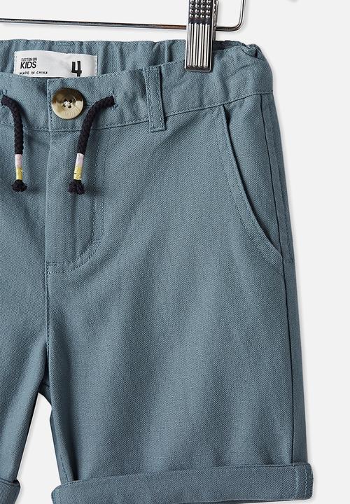 Cotton On - Lionel chino short - deep pool blue