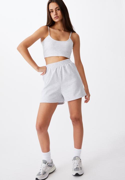 Factorie - Ladder back detail bralet - grey 
