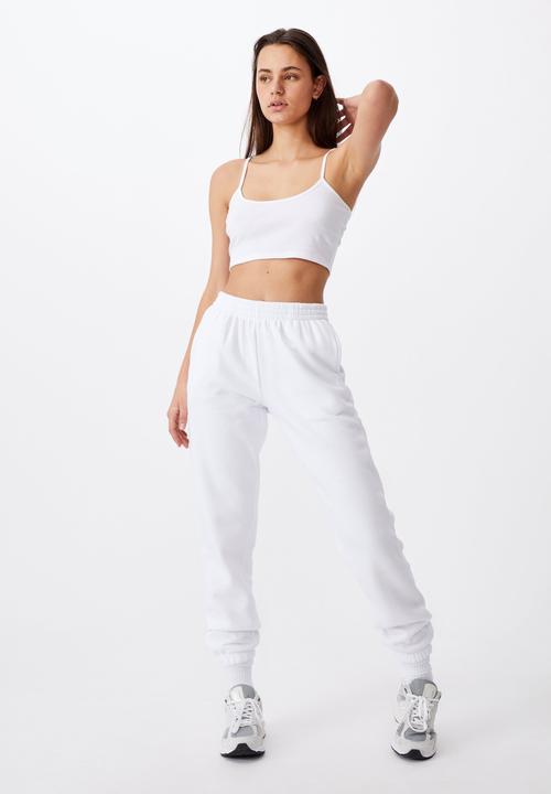 Factorie - Ladder back detail bralet - white