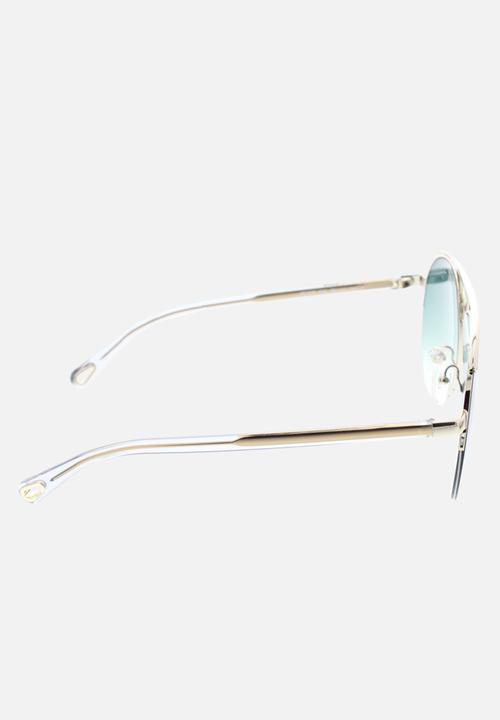Chloe - Chloe sunglasses  - gold gradient petrol