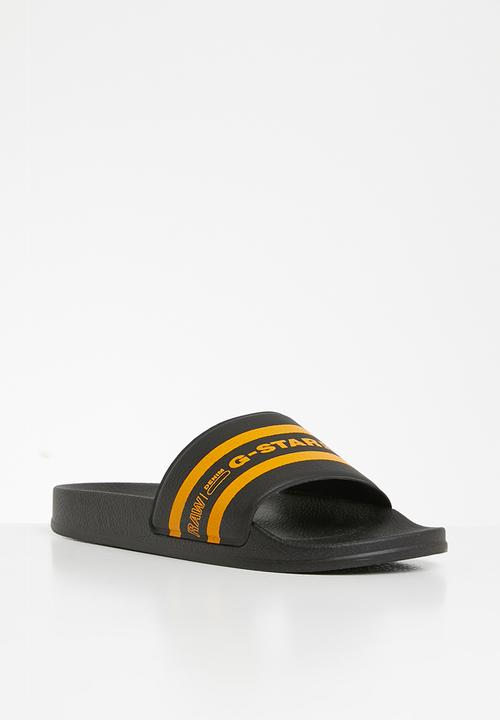 G-STAR - Cart slide iv - black / yellow