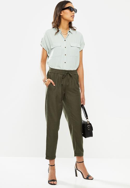 ONLY - Viva life pant - olive