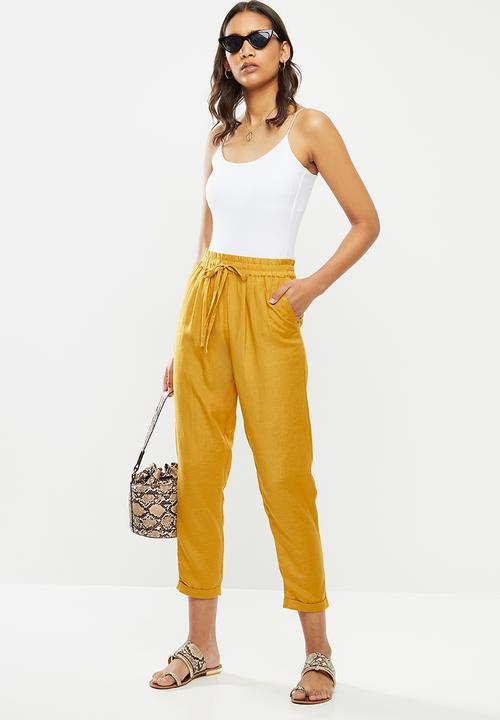 ONLY - Viva life pant - mustard