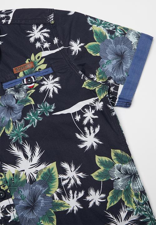 SOVIET - Boys shirt - navy