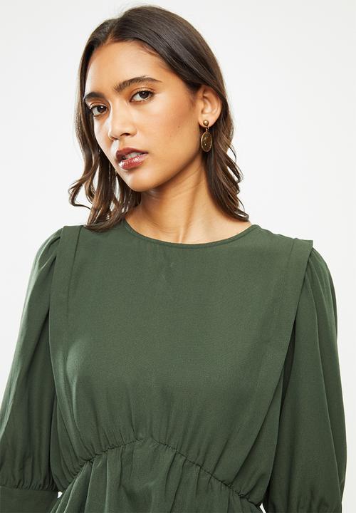 Vero Moda - Stella 3/4 top - olive