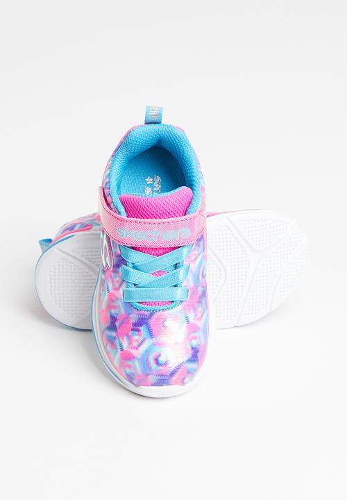 Skechers - Jumpin jams - pink & blue 