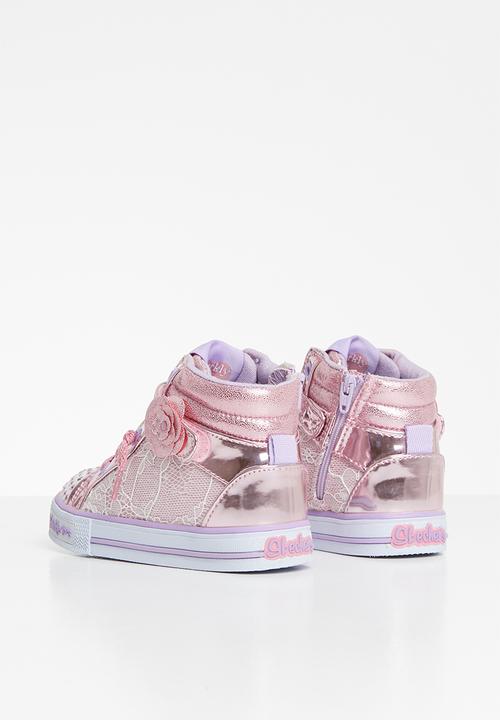 Skechers - Shuffles-doily dance - pink & purple 