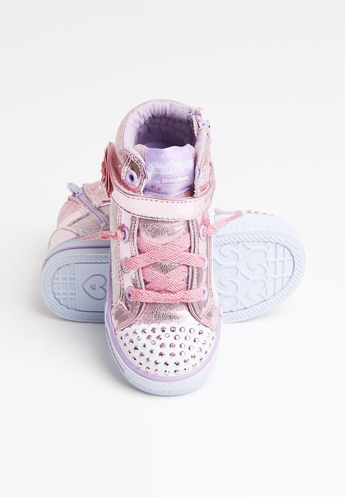 Skechers - Shuffles-doily dance - pink & purple 