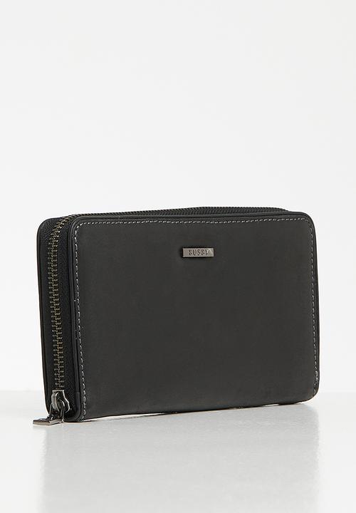 BUSBY - Zulu clutch purse - black