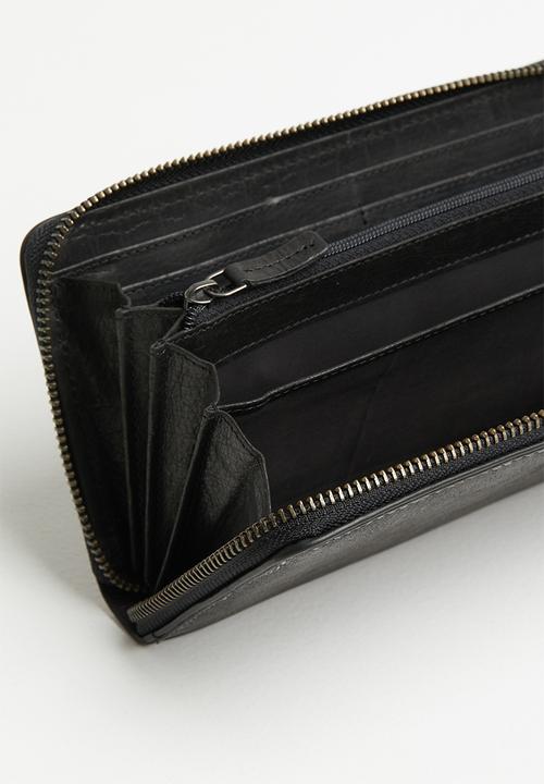 BUSBY - Zulu clutch purse - black