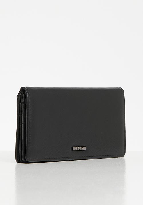 BUSBY - Vintage iii classic purse - black