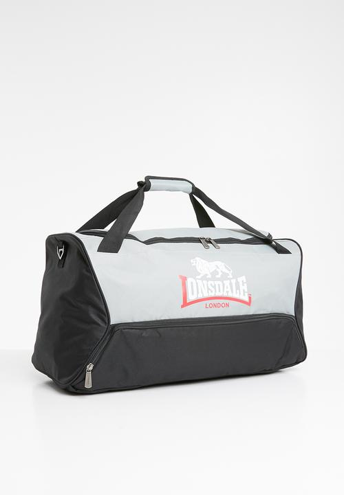 Lonsdale - Travel bag - black & grey