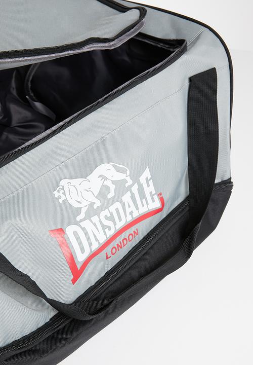 Lonsdale - Travel bag - black & grey