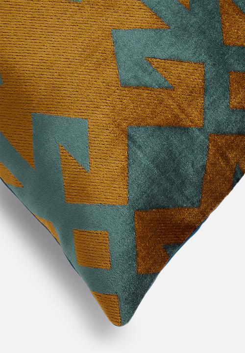 Hertex Fabrics - Binary cushion cover - copper
