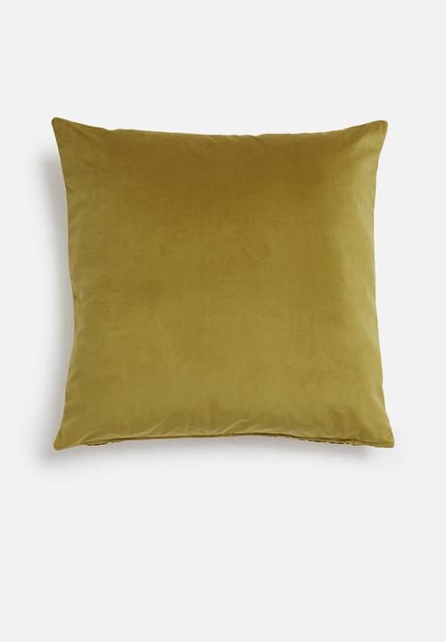 Hertex Haus - Scarab cushion cover - golden