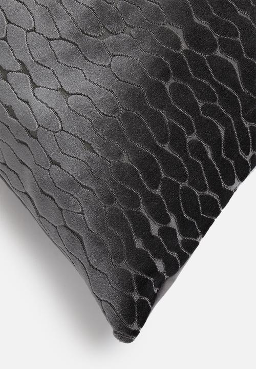 Hertex Haus - Scarab cushion cover - steel