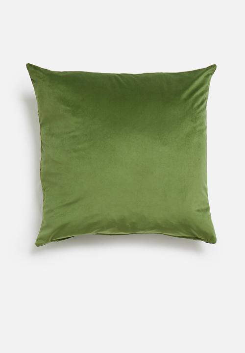 Hertex Haus - Scarab cushion cover - olive
