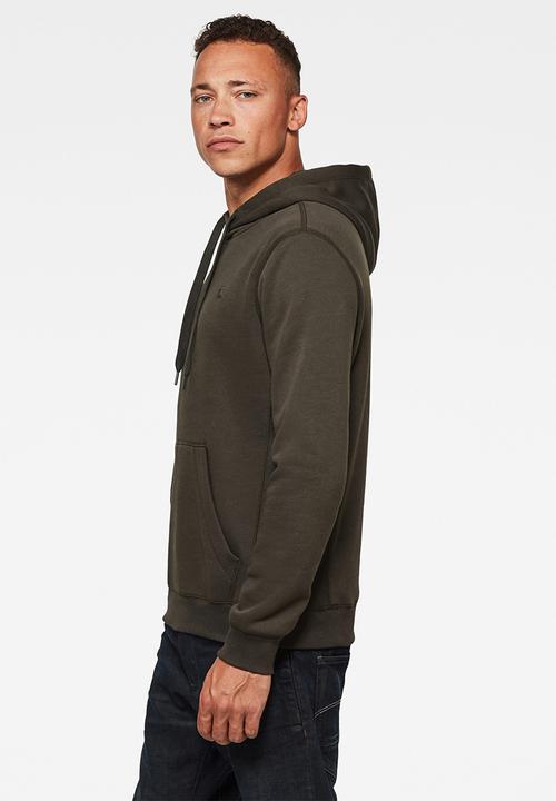 G-STAR - Premium core hoodie long sleeve - dark grey 