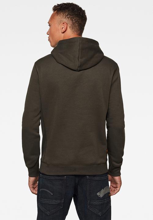 G-STAR - Premium core hoodie long sleeve - dark grey 