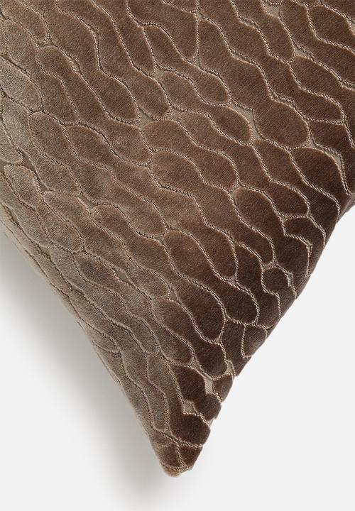 Hertex Haus - Scarab cushion cover - mink