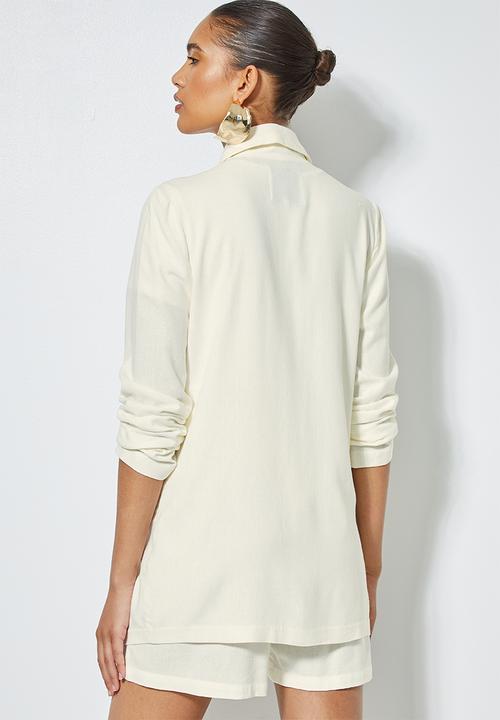 Superbalist - Linen blend blazer - neutral
