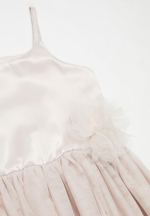 Superbalist - Combo fabric occasion dress - pink