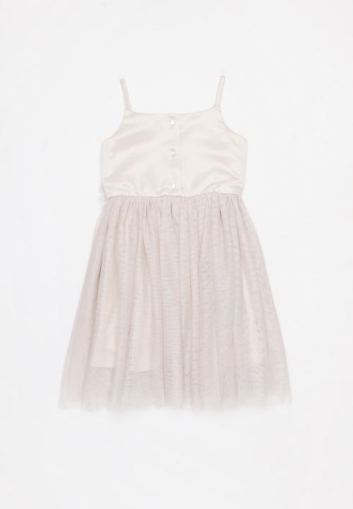 Superbalist - Combo fabric occasion dress - pink