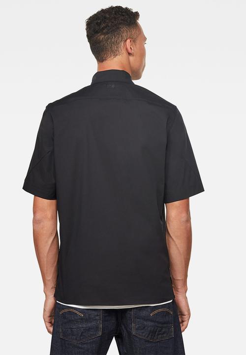 G-STAR - Stalt service short sleeve shirt - black